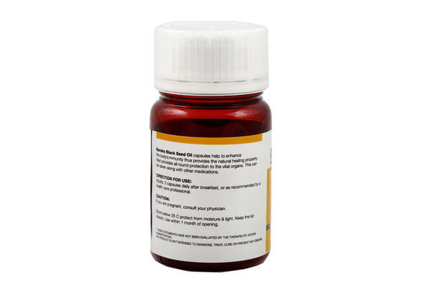 Black Seed Oil Capsules - Baraka Naturals