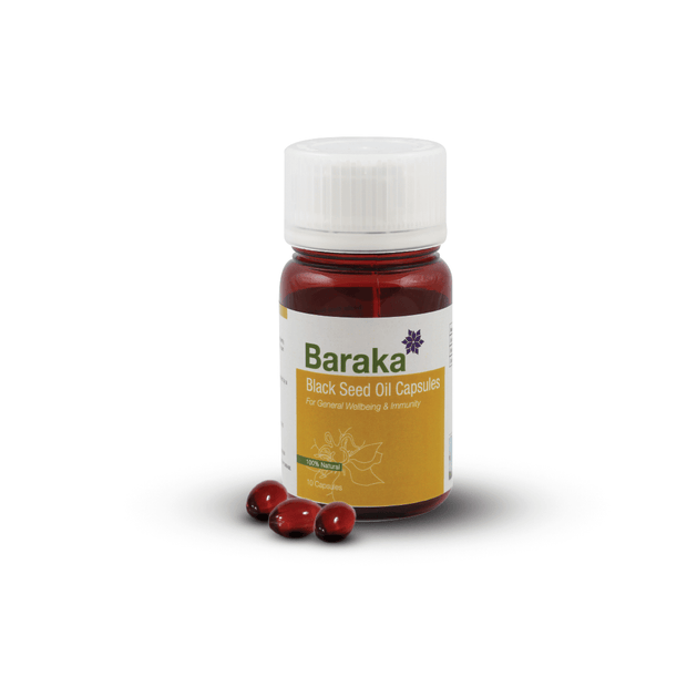 Black Seed Oil Capsules - Baraka Naturals